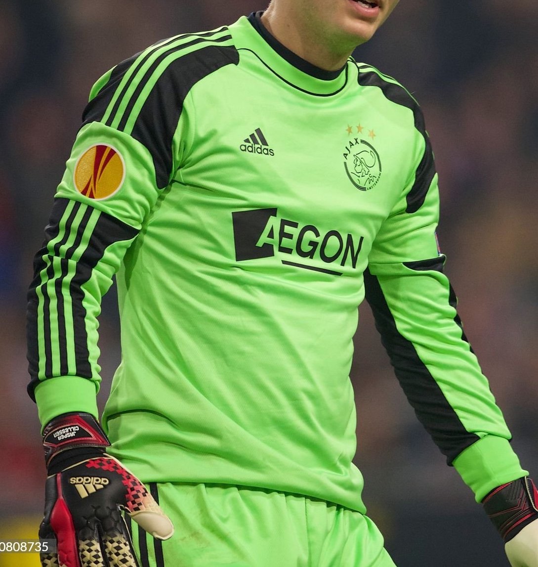 Equipación de portero de Ajax 13-14