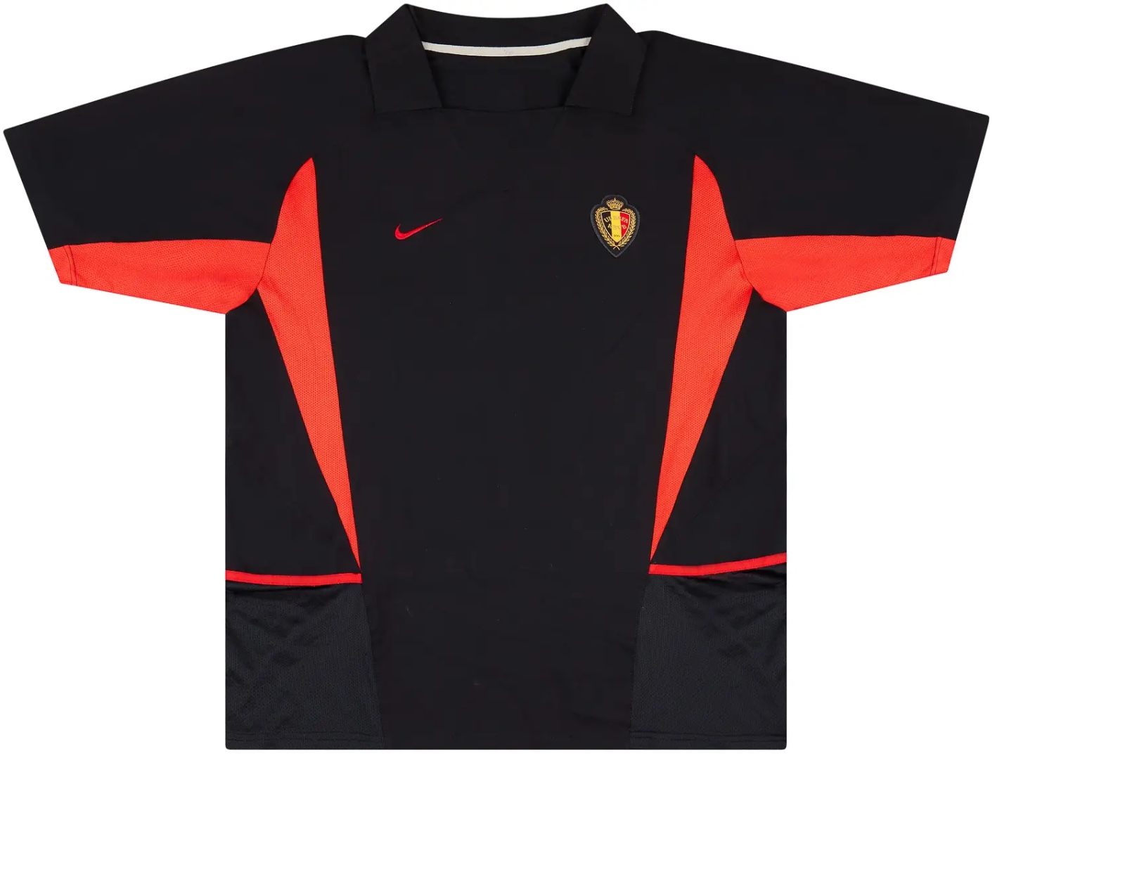 Segunda equipación de Bélgica 2002