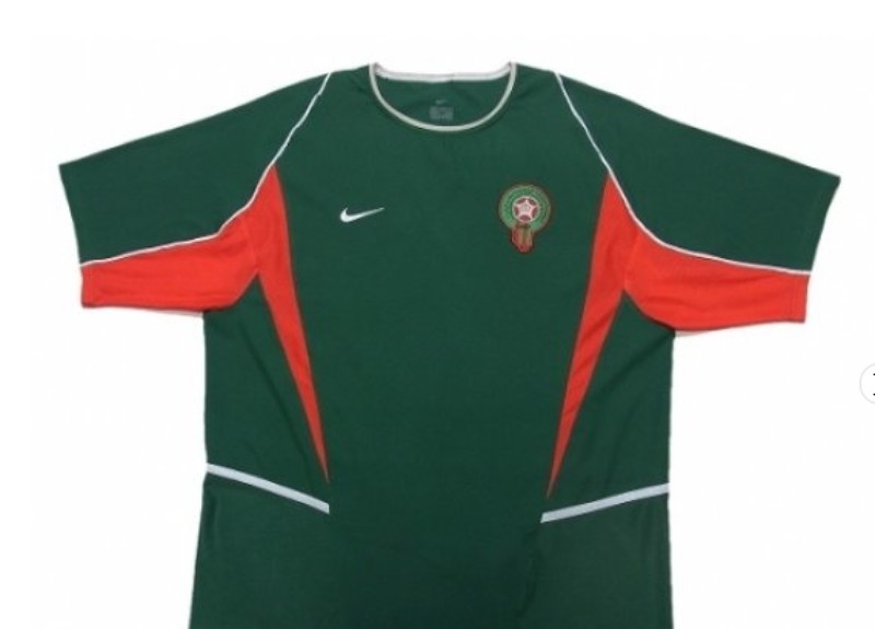 Primera equipación de Marruecos 2002
