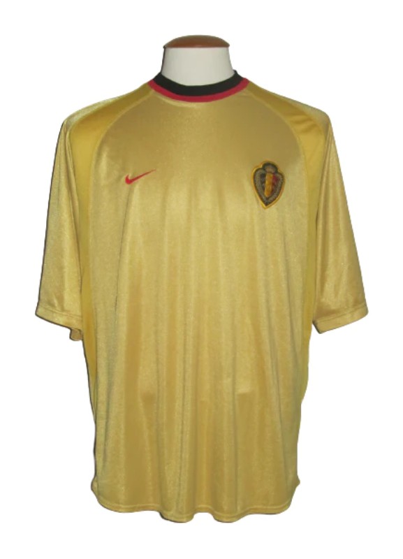 Tercera equipación de Bélgica 2000