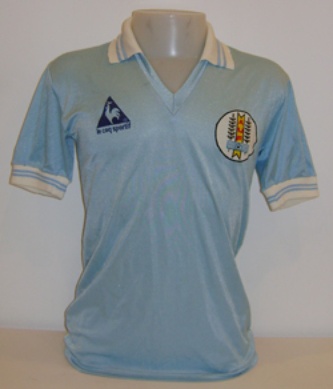 Equipación especial de Uruguay 1986
