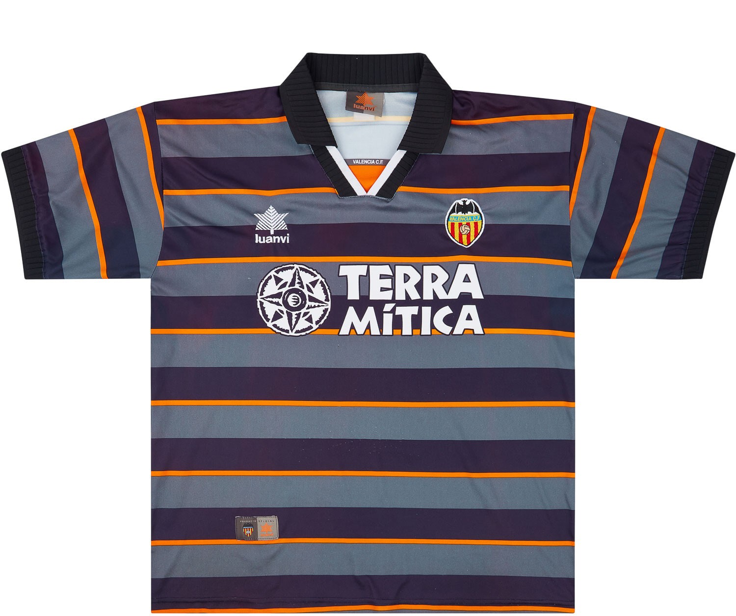 Tercera equipación de Valencia 99-00