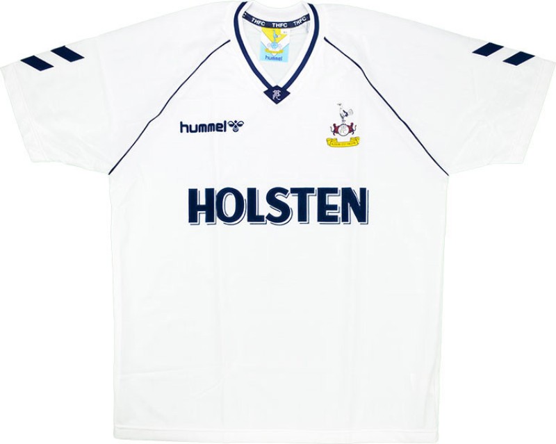 Primera equipación de Tottenham 89-90