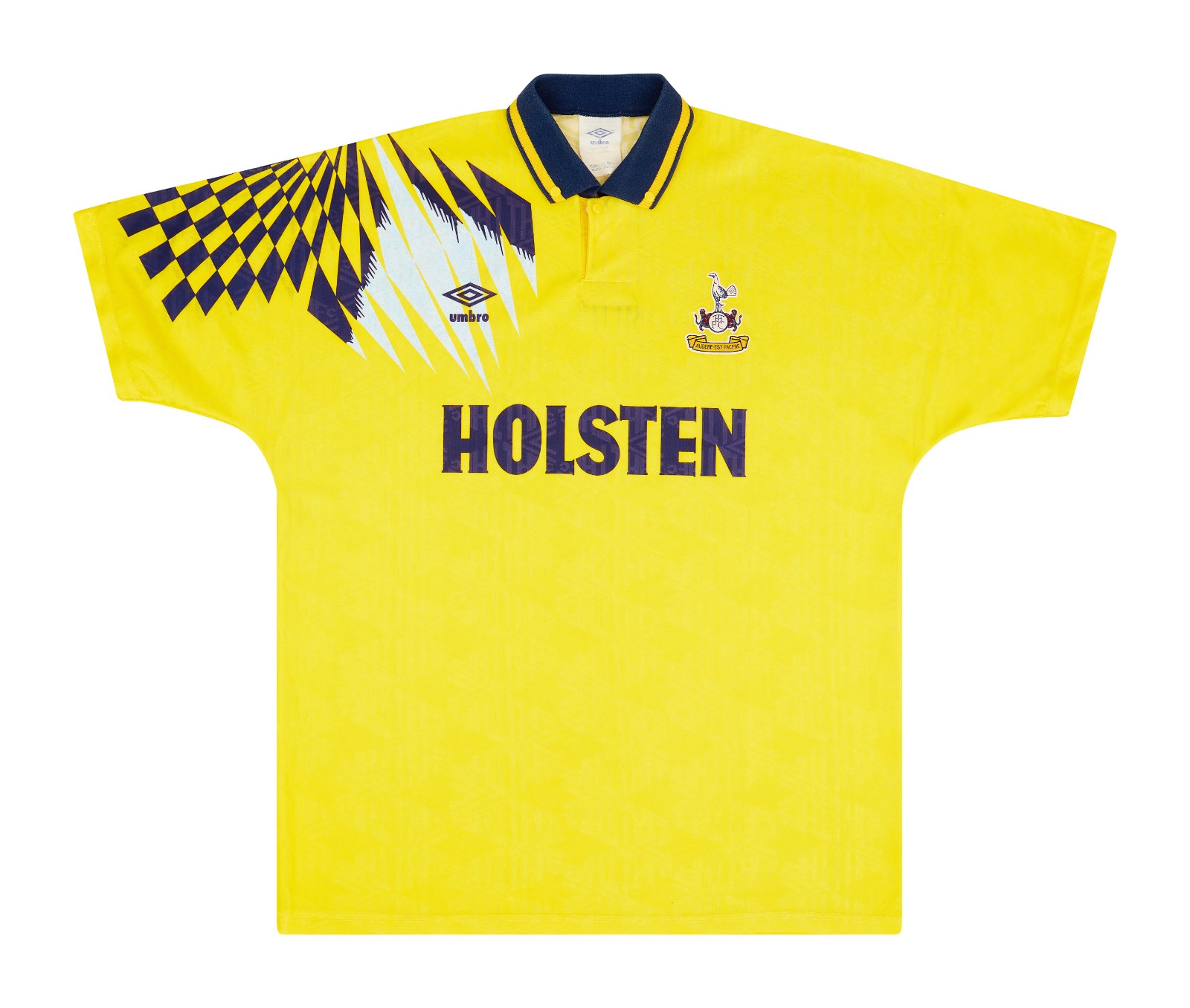 Segunda equipación de Tottenham 93-94