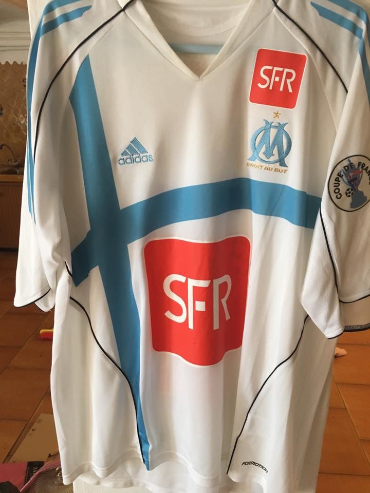 Primera equipación de Olympique de Marsella 05-06