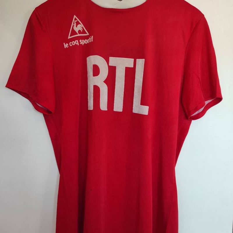 Primera equipación de Olympique de Lyon 77-78