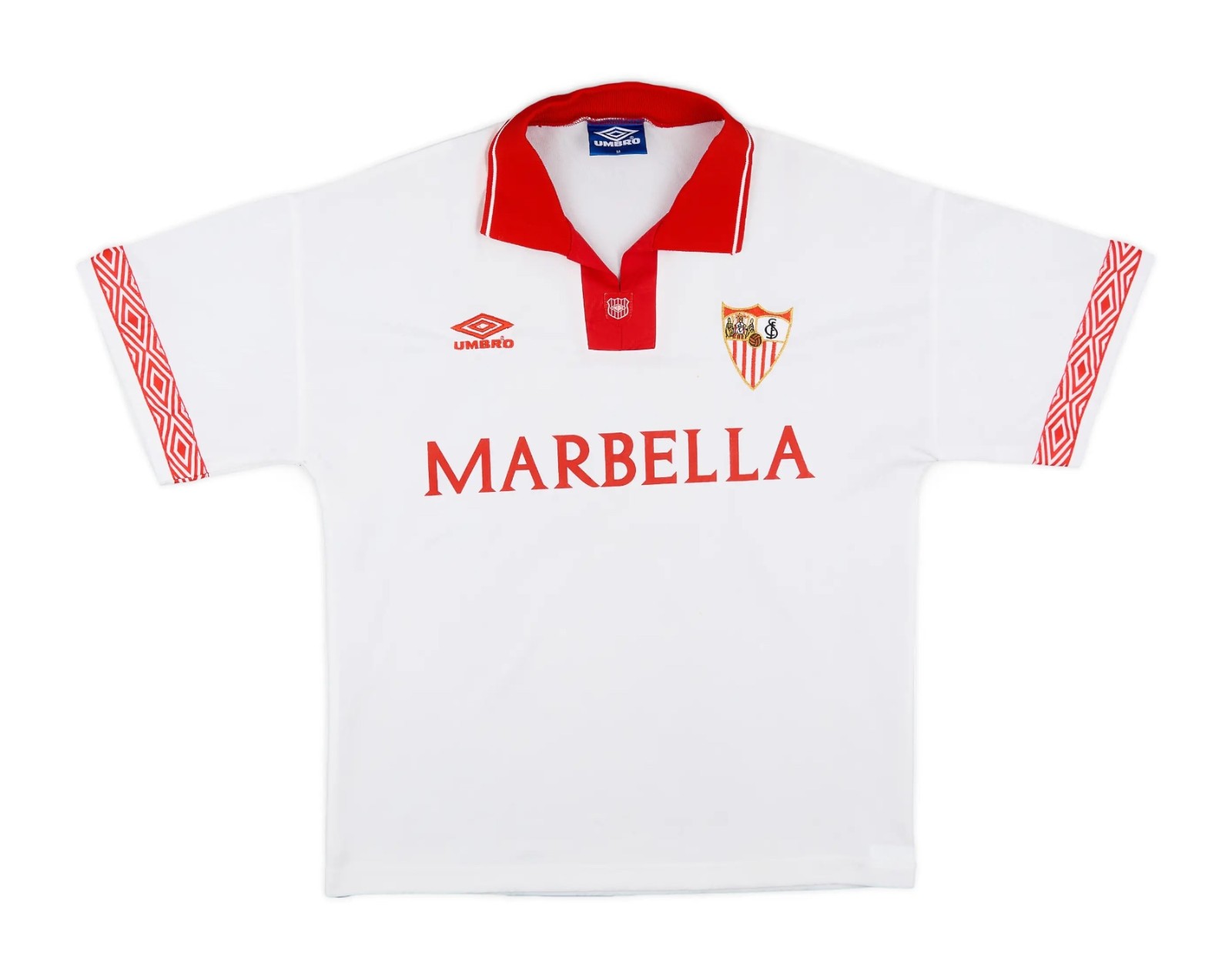 Primera equipación de Sevilla FC 95-96