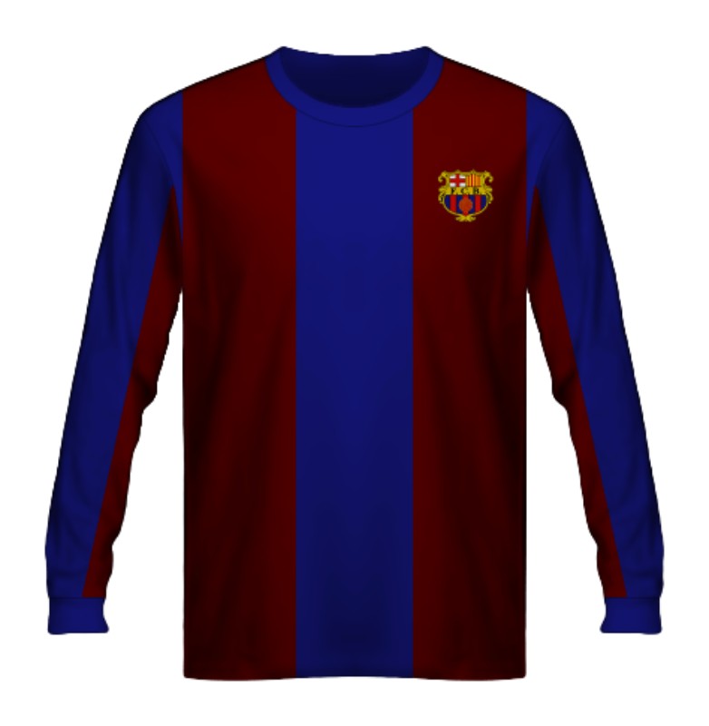 Primera equipación de Barcelona 1925-26
