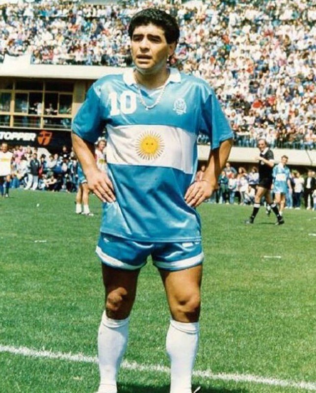 Equipación especial de Argentina 1986