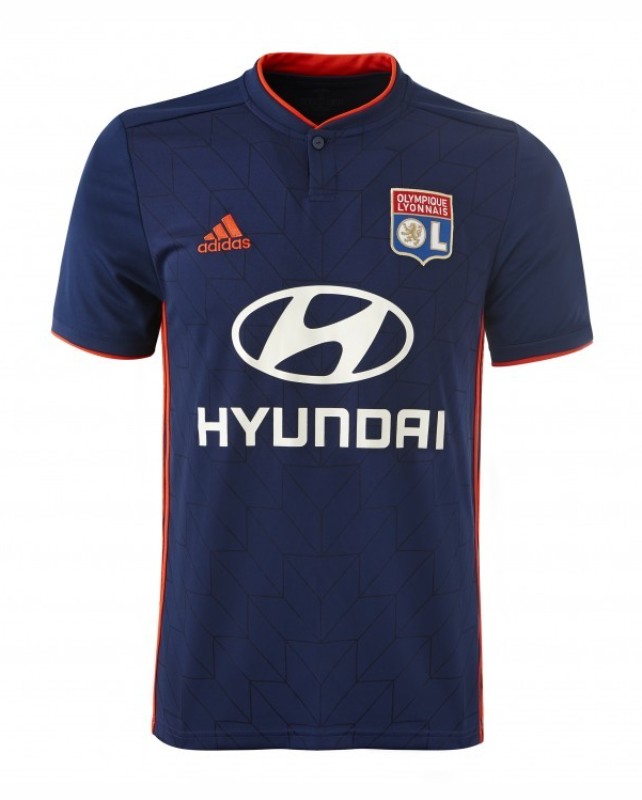 Segunda equipación de Olympique de Lyon 18-19