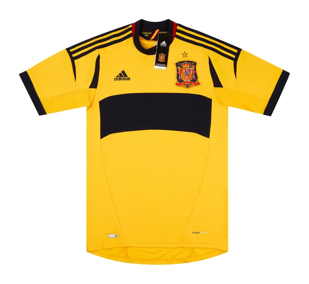 Equipación de portero de España 2012