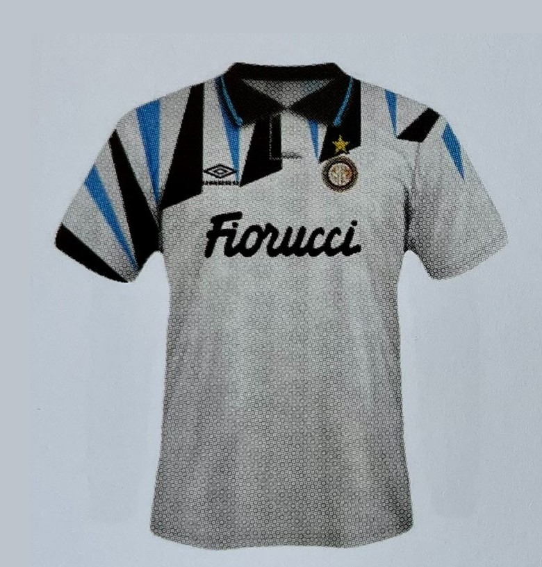 Segunda equipación de Inter de Milán 92-93