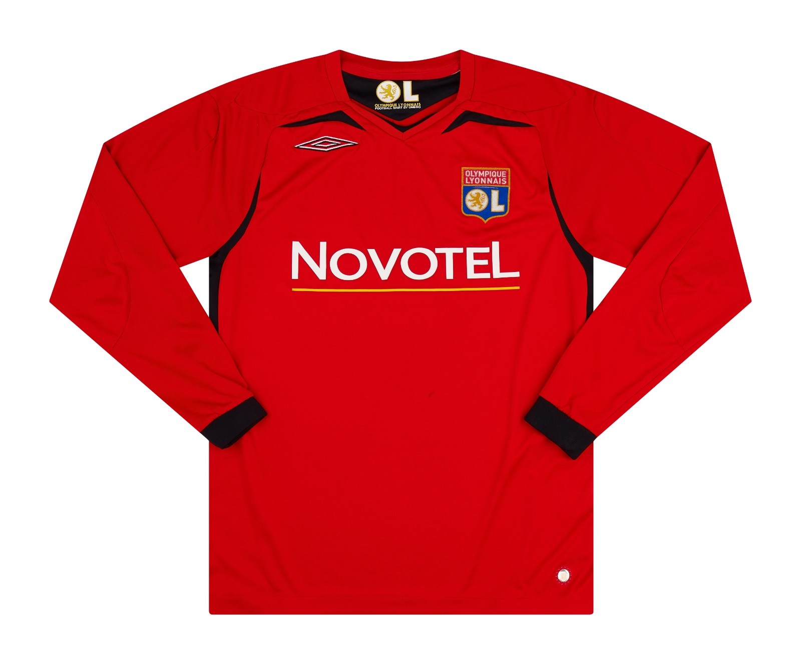 Equipación de portero de Olympique de Lyon 07-08