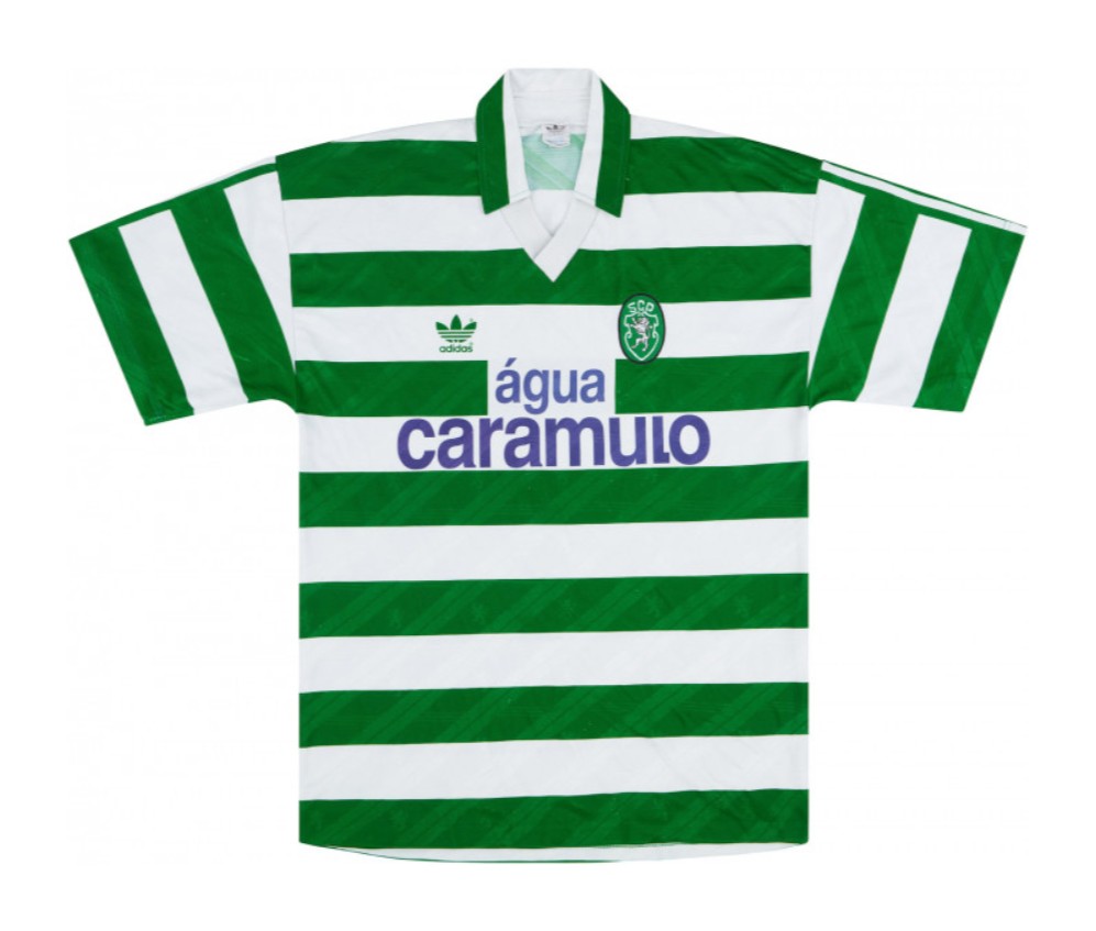 Primera equipación de Sporting de Portugal 92-93