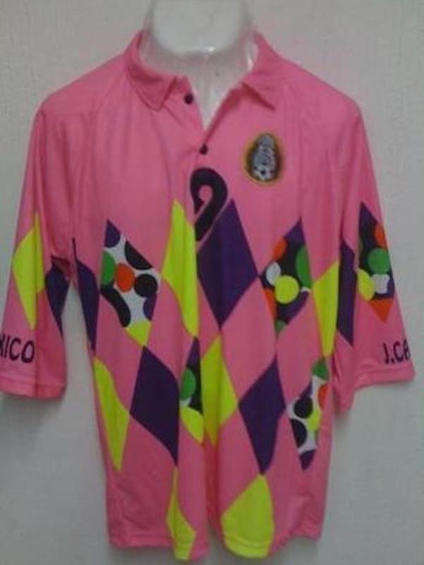 Equipación de portero de México 1991