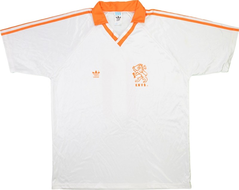 Segunda equipación de Países Bajos 1990