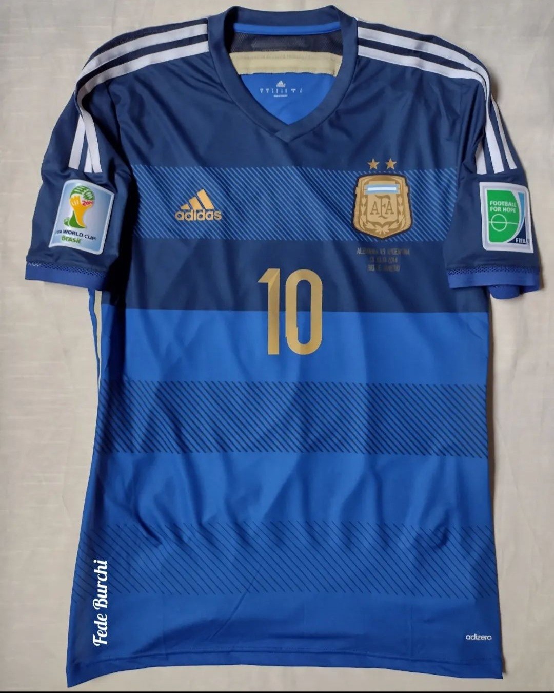 Equipación especial de Argentina 2014