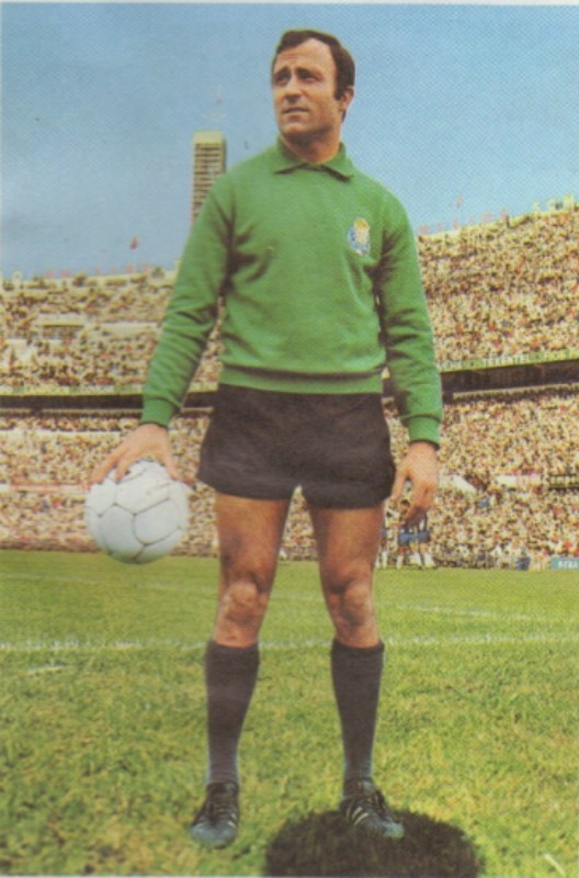 Equipación de portero de Oporto 70-71