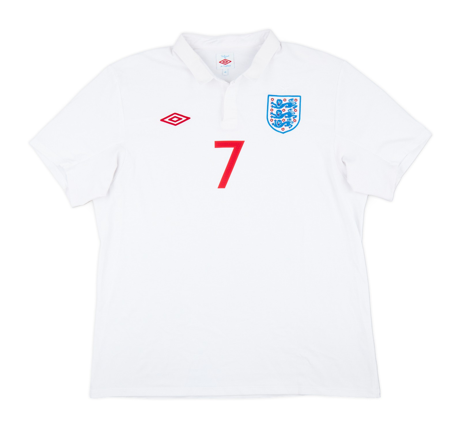 Primera equipación de Inglaterra 2010