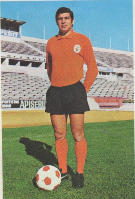Equipación de portero de Benfica 70-71