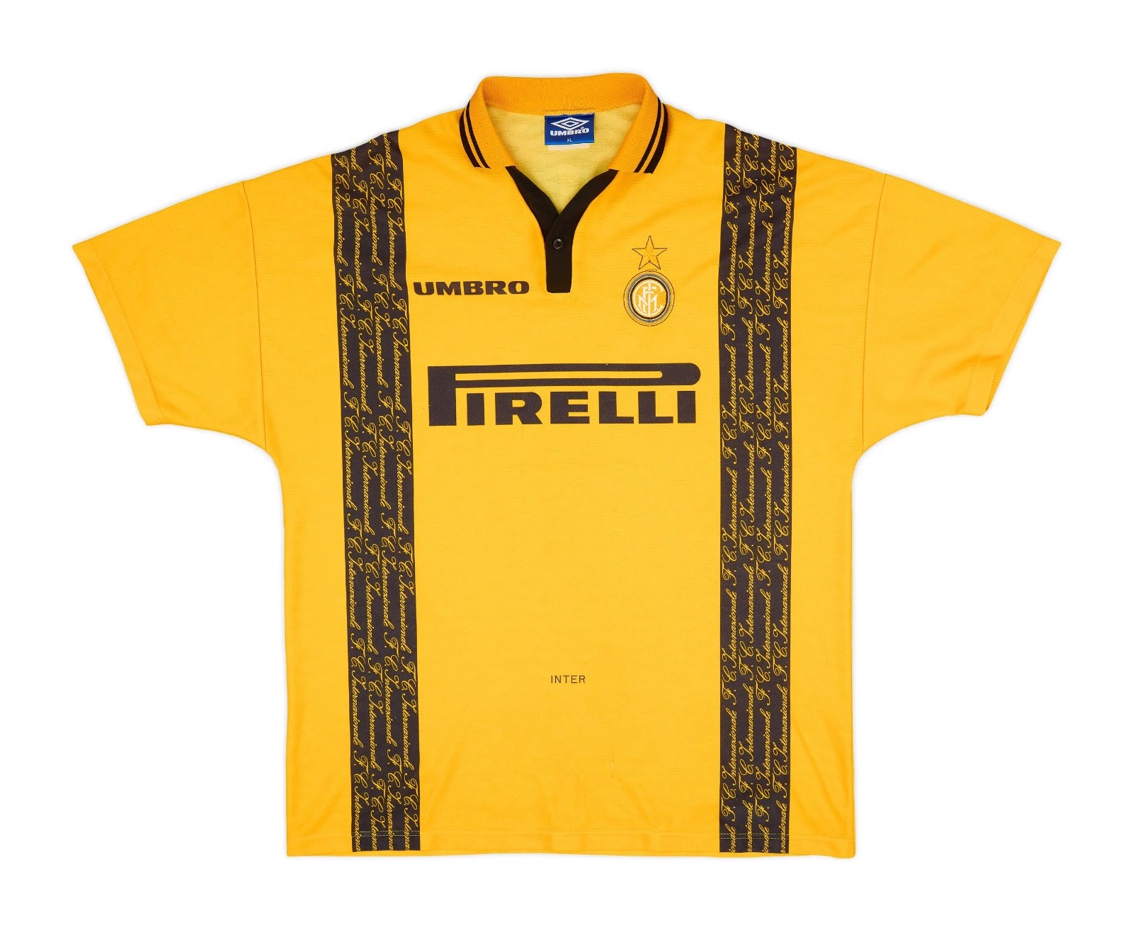 Tercera equipación de Inter de Milán 96-97