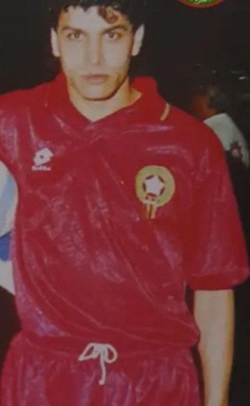 Primera equipación de Marruecos 1993