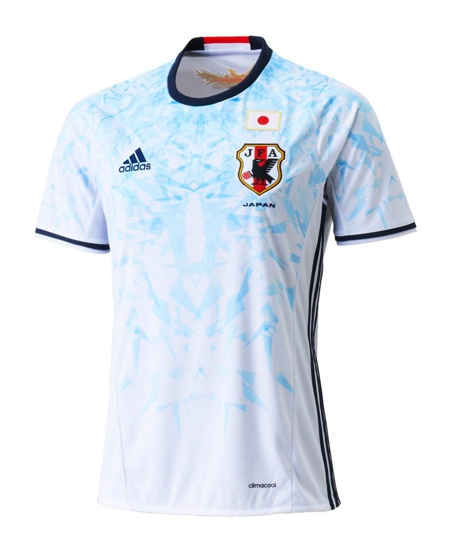 Segunda equipación de Japón 2016