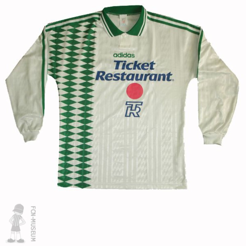 Segunda equipación de Nantes 96-97