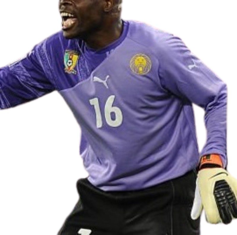 Equipación de portero de Camerún 2010