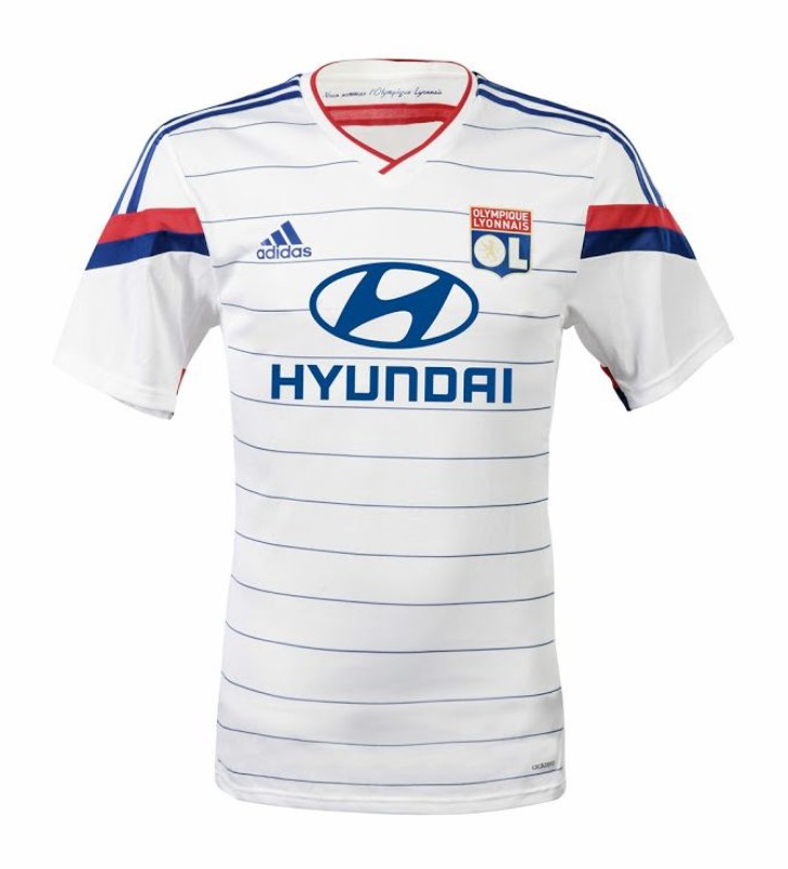 Primera equipación de Olympique de Lyon 14-15
