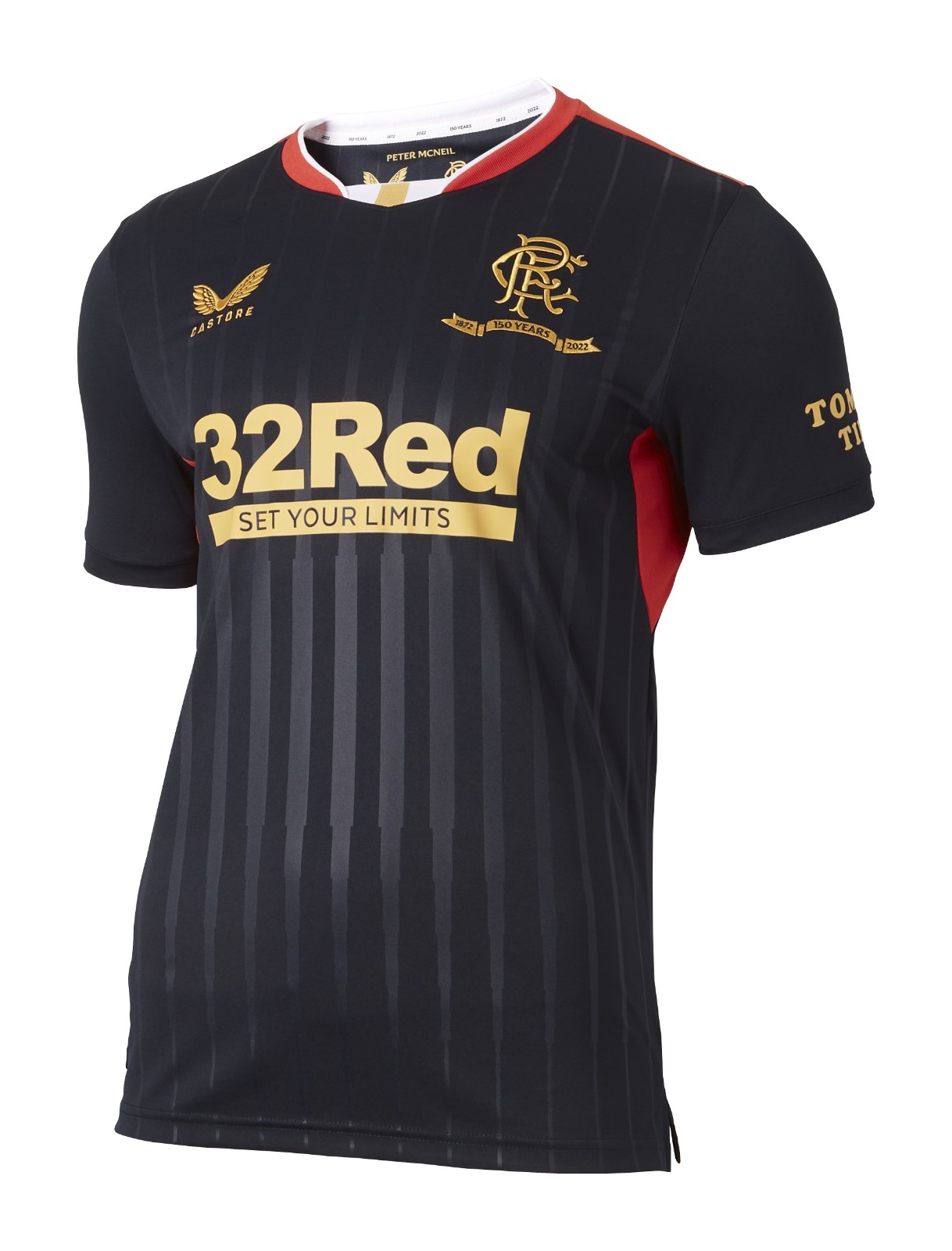 Segunda equipación de Glasgow Rangers 21-22