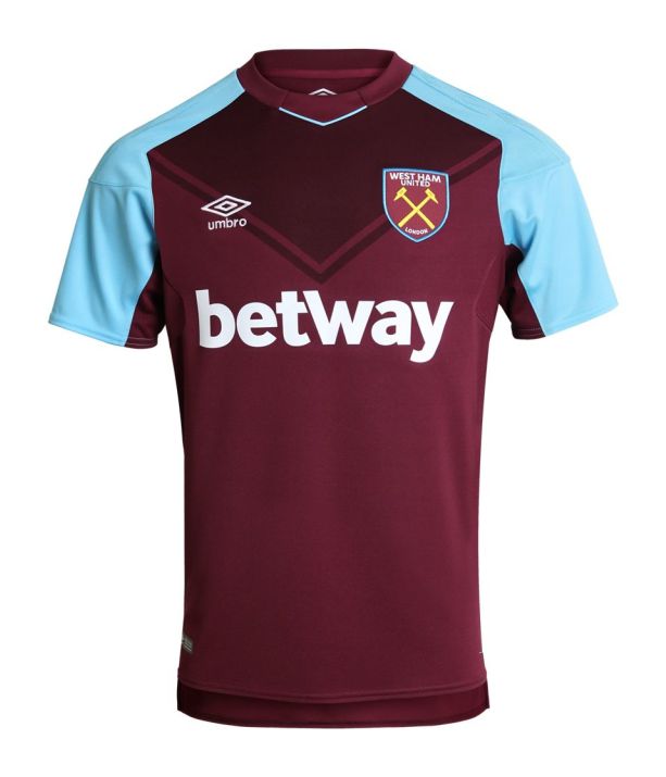 Primera equipación de West Ham United 17-18