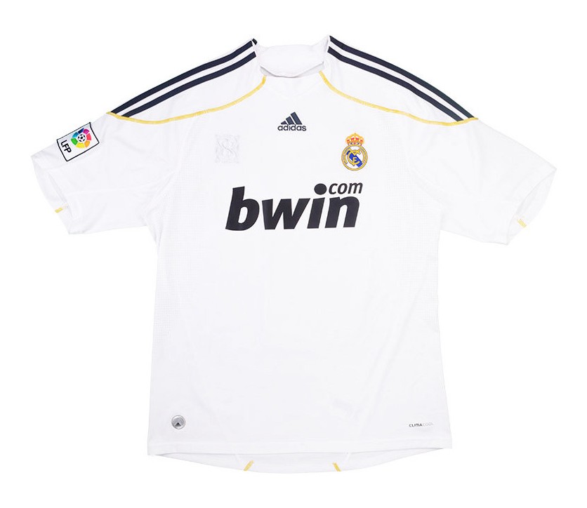 Primera equipación de Real Madrid 09-10