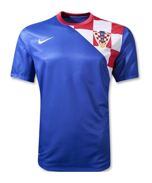 Segunda equipación de Croacia 2012