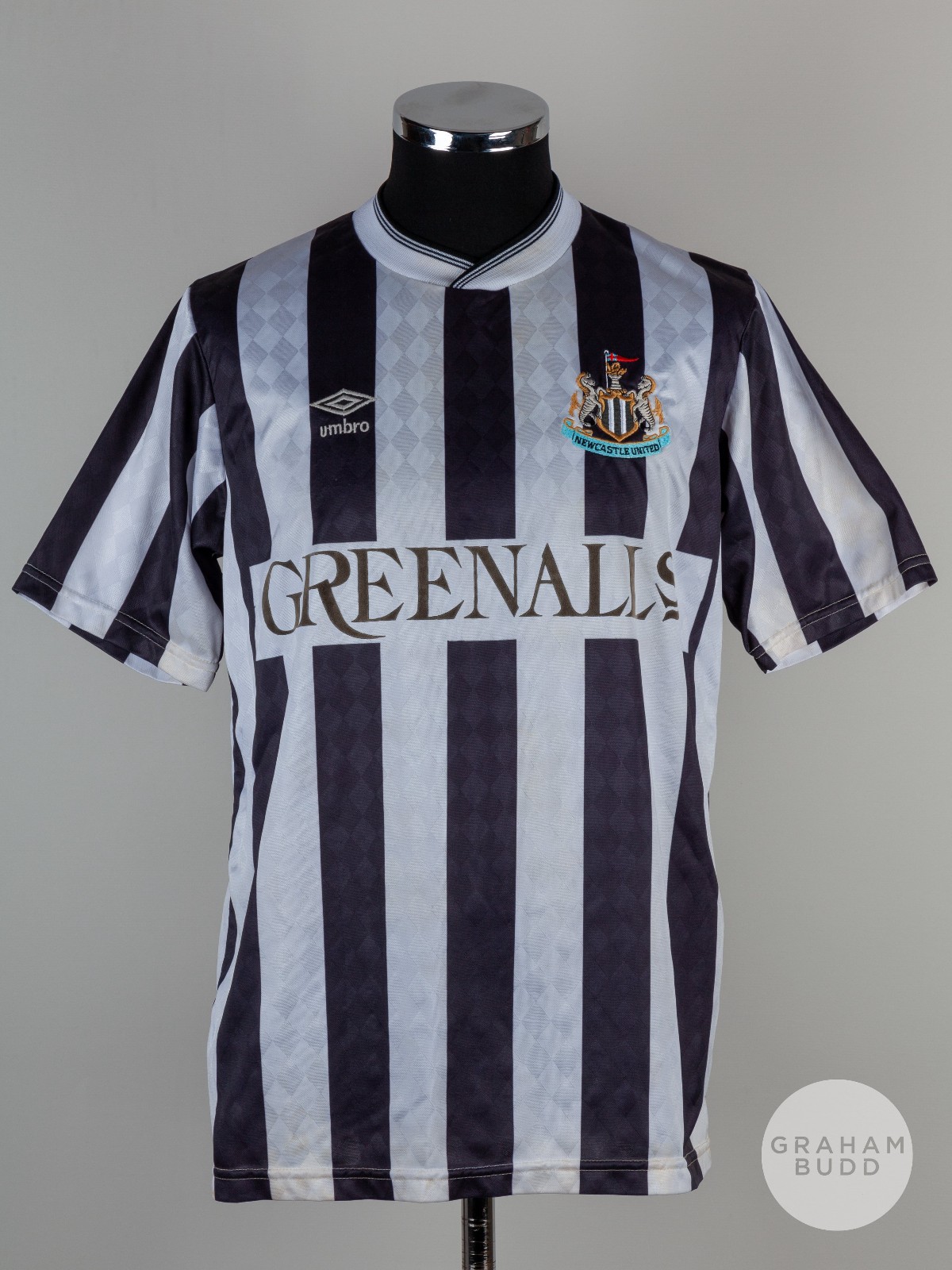 Primera equipación de Newcastle 87-88