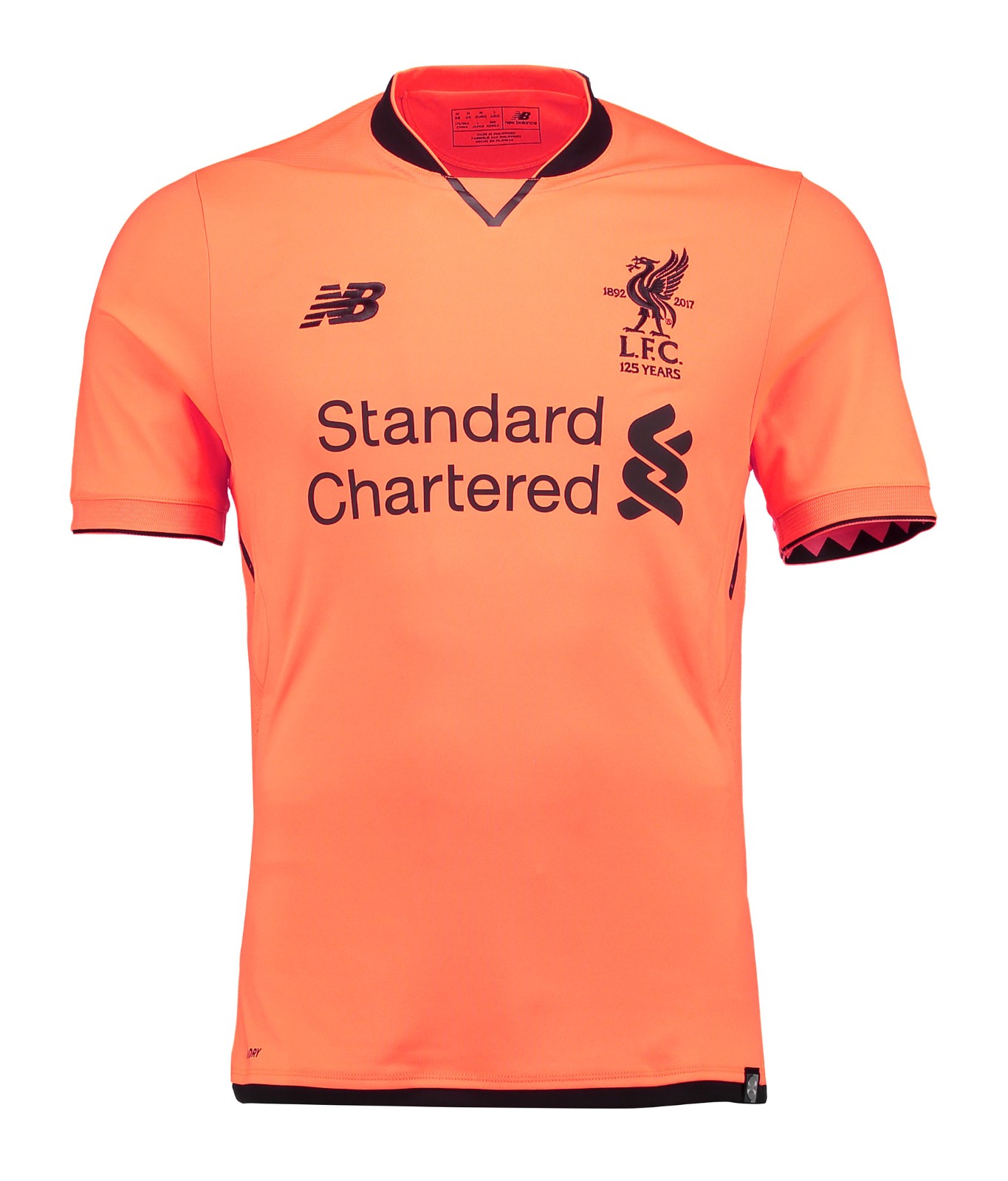 Tercera equipación de LiverpoolFC 17-18