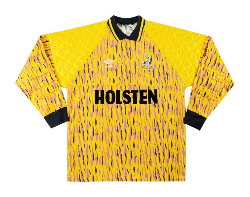 Equipación de portero de Tottenham 91-92