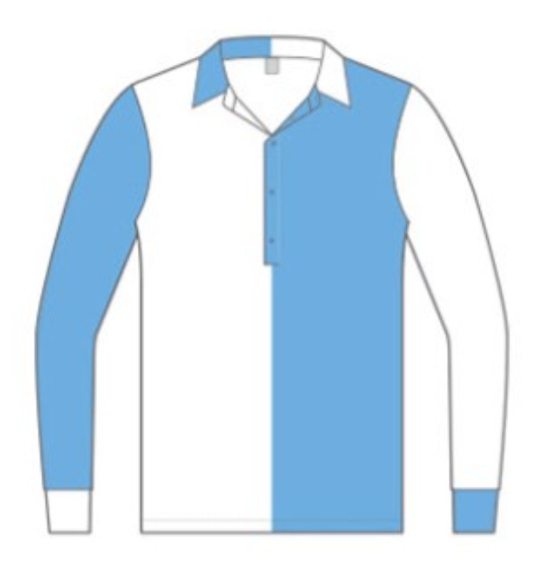 Primera equipación de Man City 1890-91