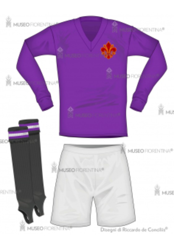 Primera equipación de Fiorentina 1929-30