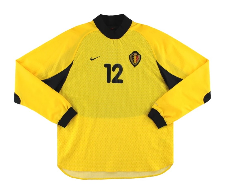 Equipación de portero de Bélgica 2000