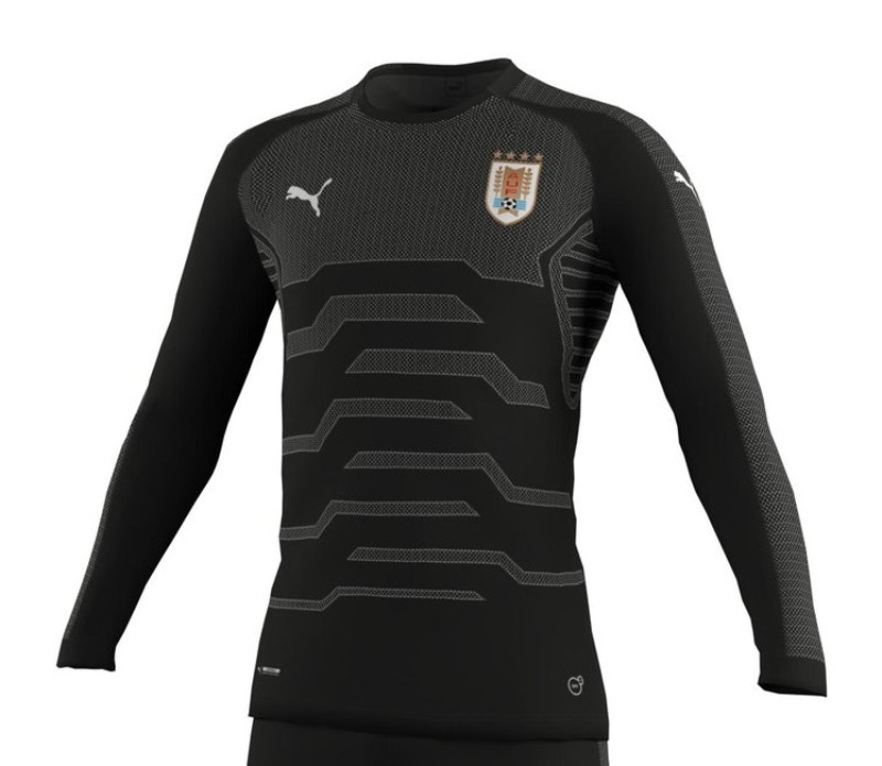 Equipación de portero de Uruguay 2018