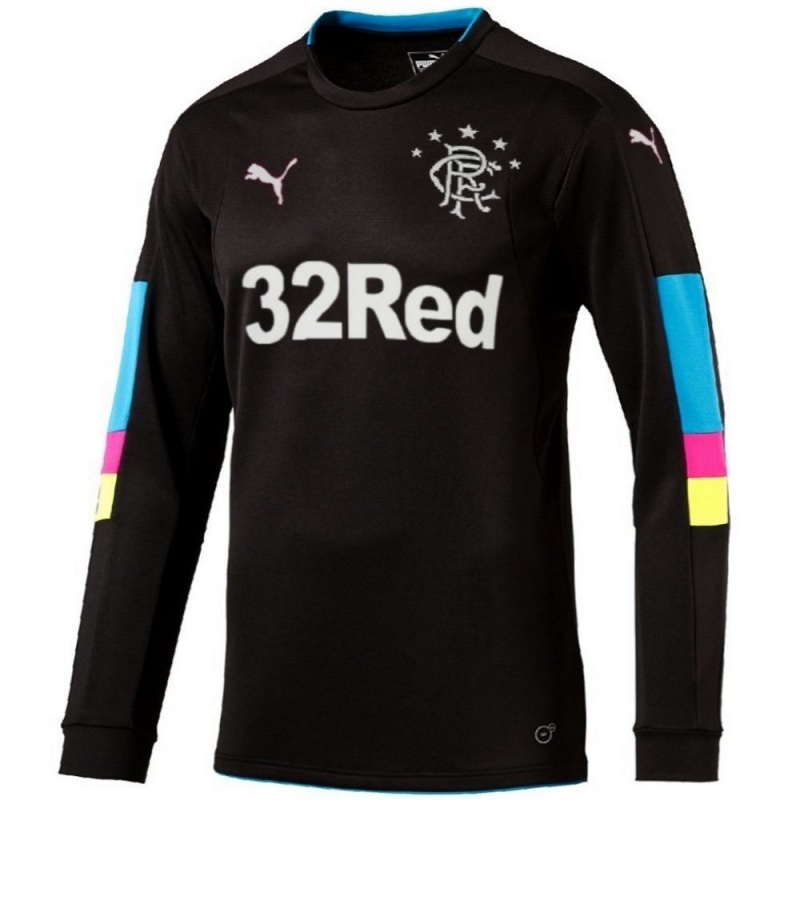 Equipación de portero de Glasgow Rangers 16-17