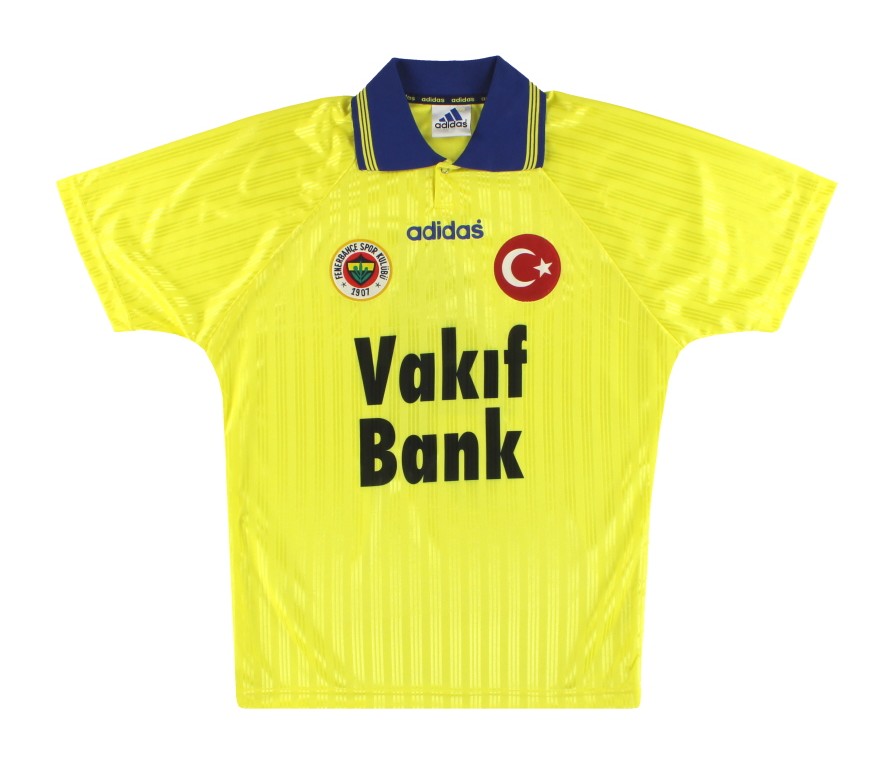 Segunda equipación de Fenerbahçe 96-97