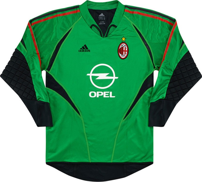Equipación de portero de Milan 04-05