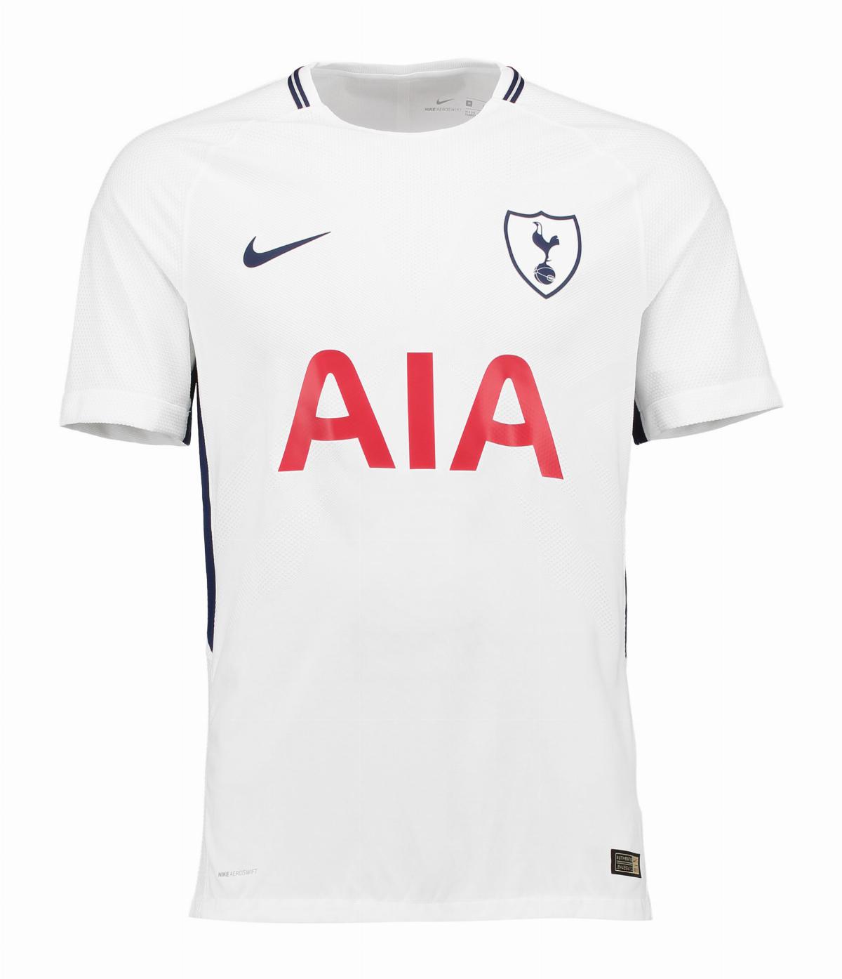 Primera equipación de Tottenham 17-18