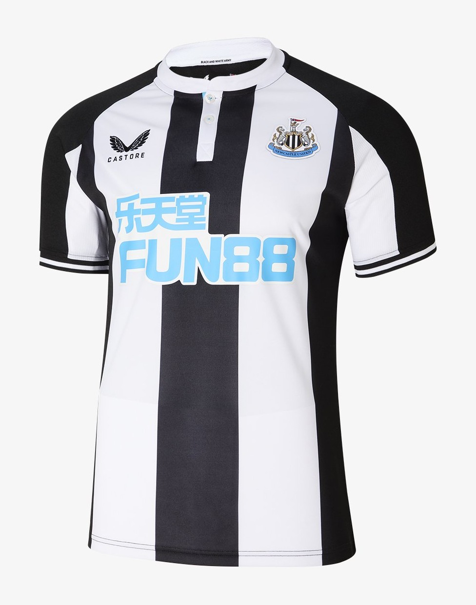 Primera equipación de Newcastle 21-22