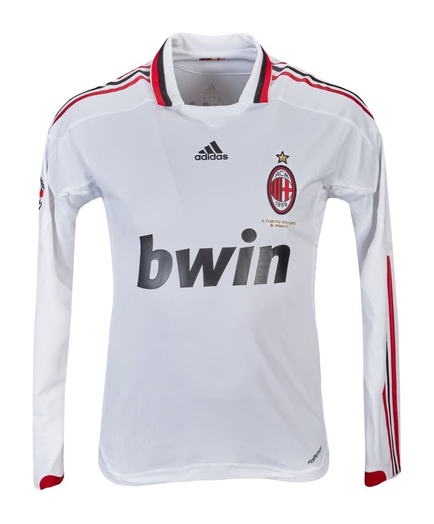 Segunda equipación de Milan 09-10