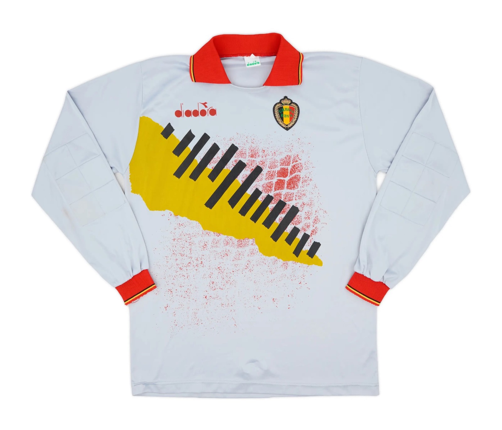 Equipación de portero de Bélgica 1992