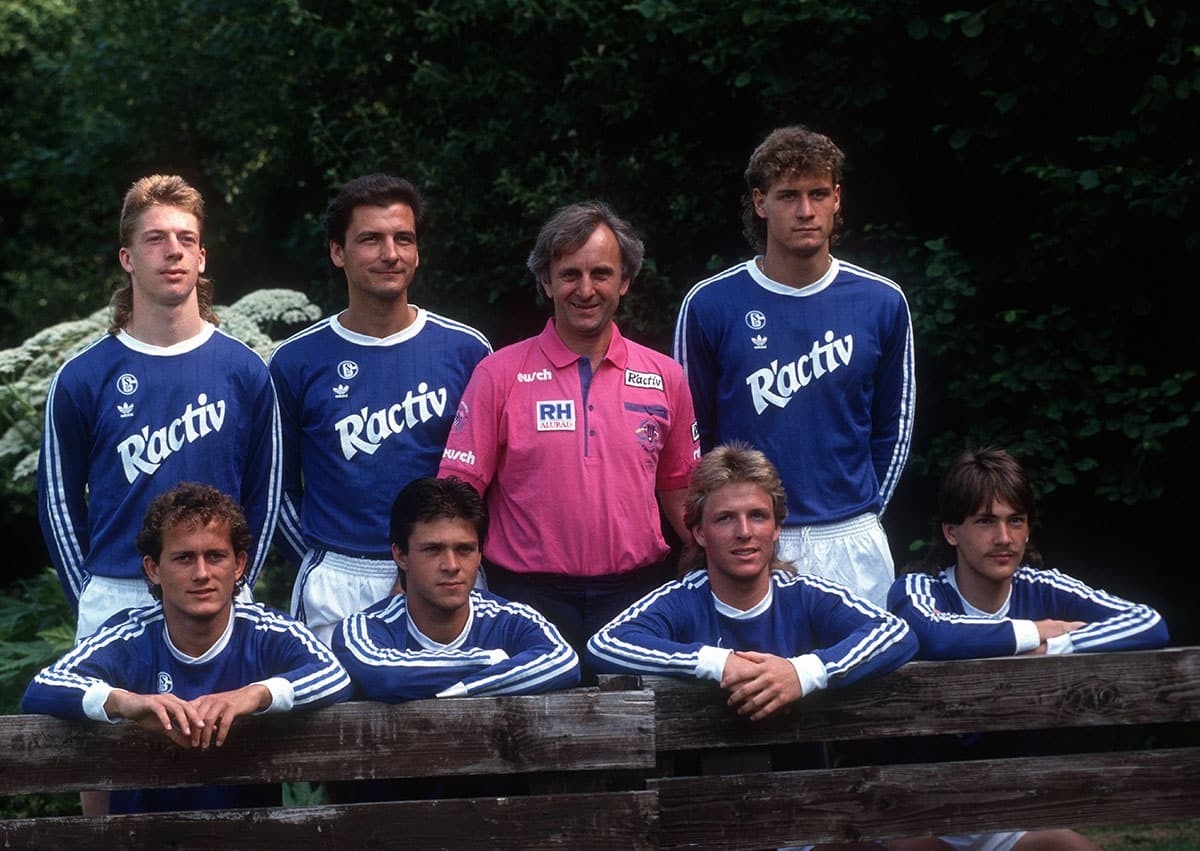 Primera equipación de Schalke 04 91-92