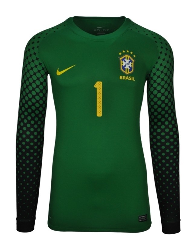 Equipación de portero de Brasil 2010